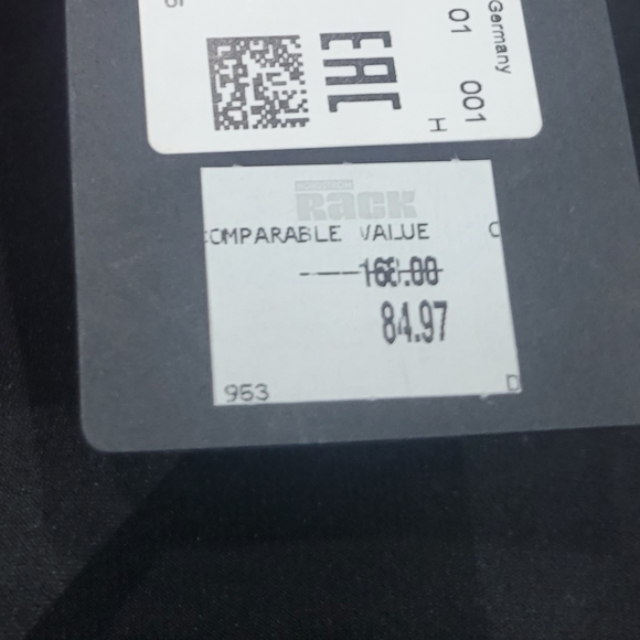 NWT - Hugo Boss Women's Classic Black Wide-Leg Pants - Picture 8 of 8